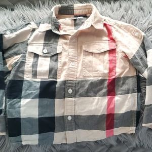 Burberry long sleeve shirt.